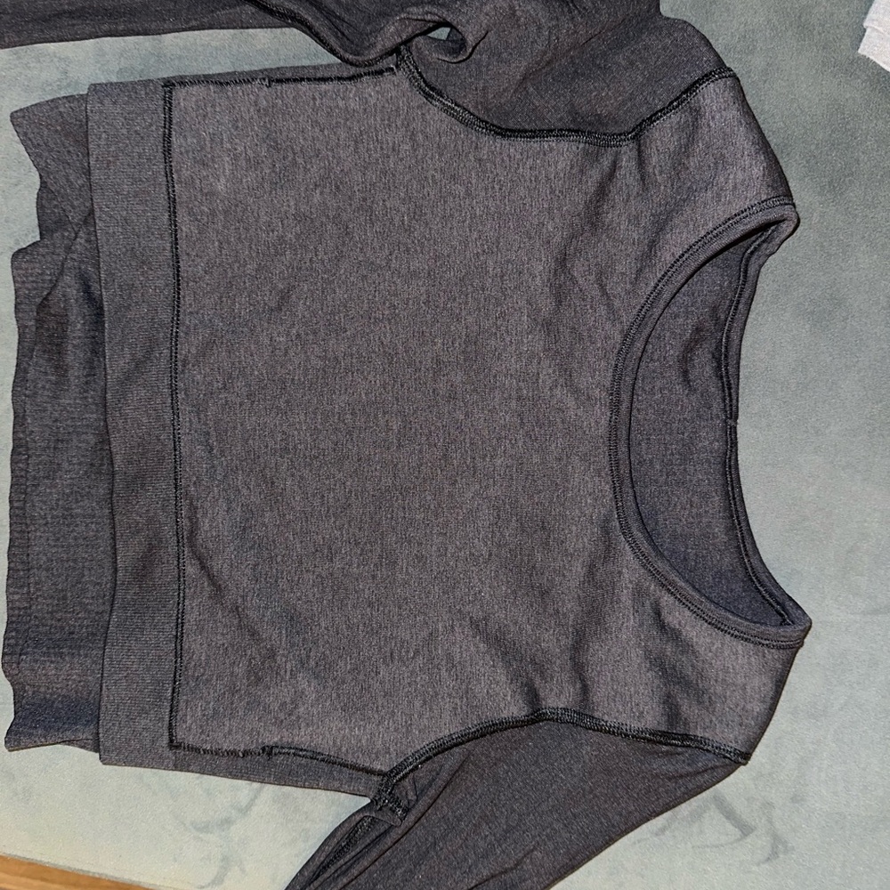 Lululemon Charcoal Gray Women's Top